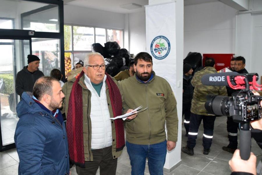 KDZ. EREĞLİ BELEDİYESİ’NİN 10. YARDIM TIRI YOLA ÇIKTI