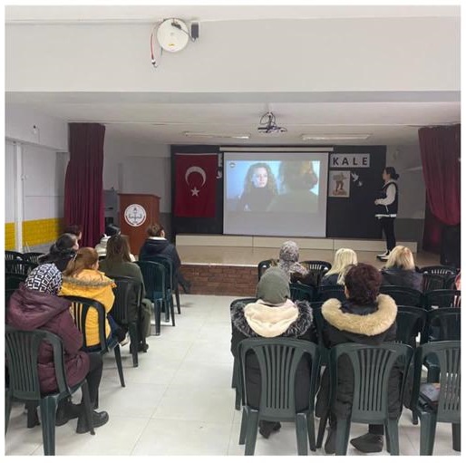 Zonguldak Emniyetren Annelere Narko haber eğitimi.