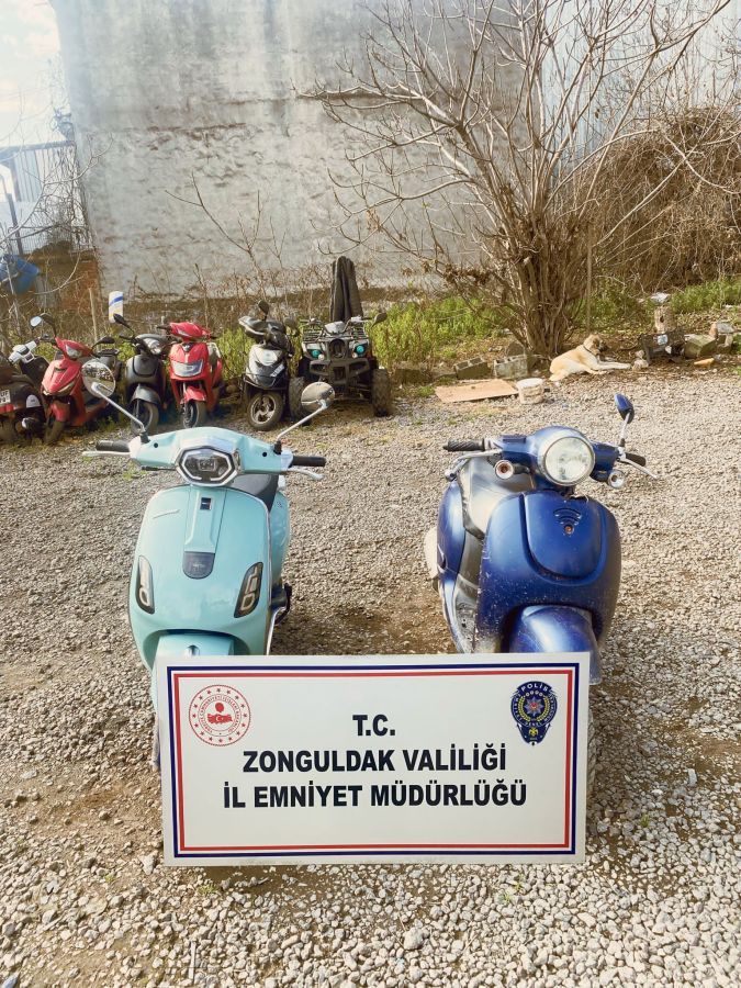 MOTOSİKLET HIRSIZI TUTUKLANDI.
