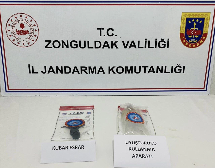 Çaycuma’da uyuşturucu.