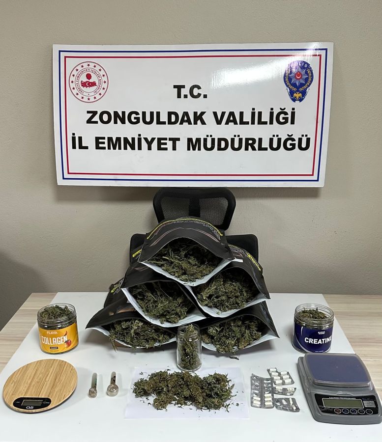 EREĞLİ NARKOTİK EKİPLERİMİZ TAKDİRE ŞAYAN