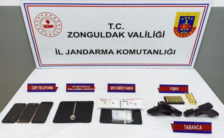 Devrek İlçesinde uyuşturucu madde.