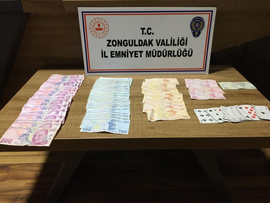 Devrek te kumara ve kumarcılara suçüstü