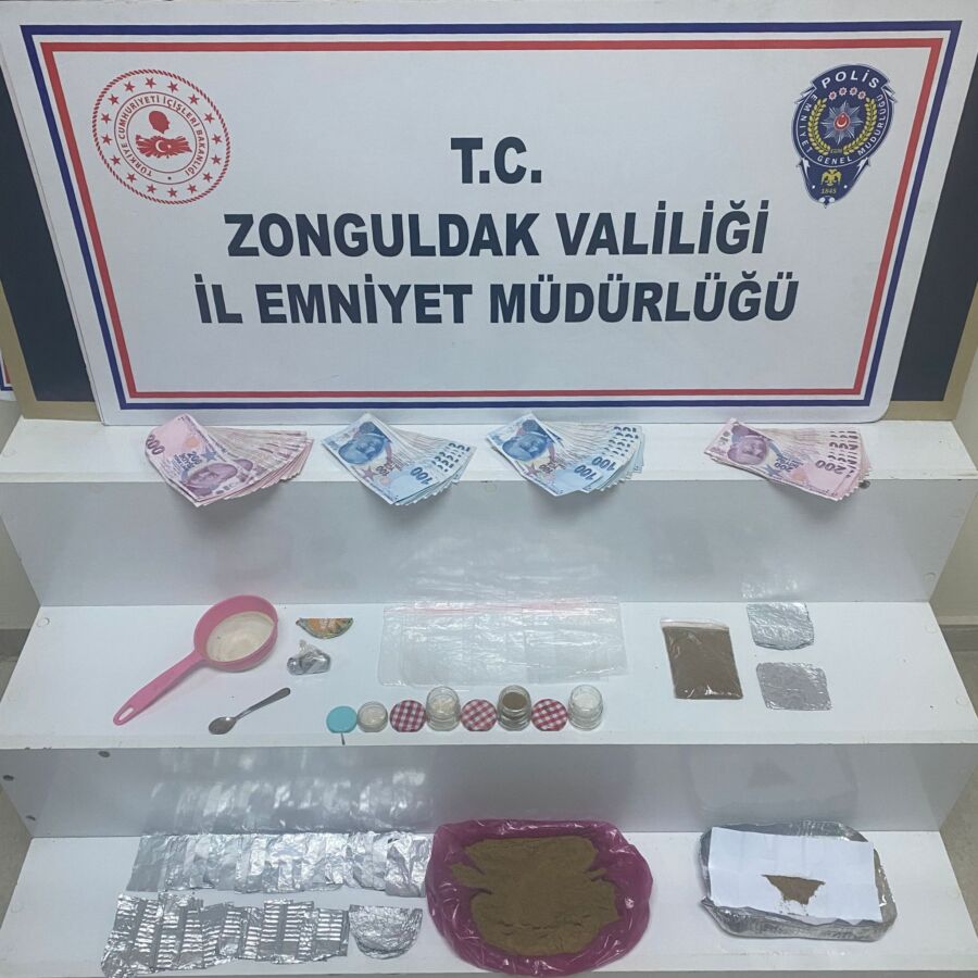 Zonguldak Emniyeti Zehir racirlerine göz açtırıyor