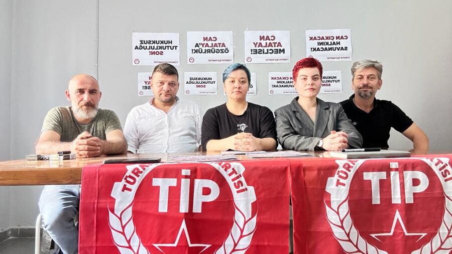 T. İ. P MAHKEME KARARINA KARŞI AÇIKLAMADA BULUNDU.