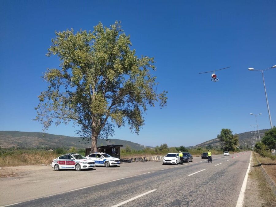Zonguldak Jandarma’dan Karayolu güvenli trafik Denetimleri.