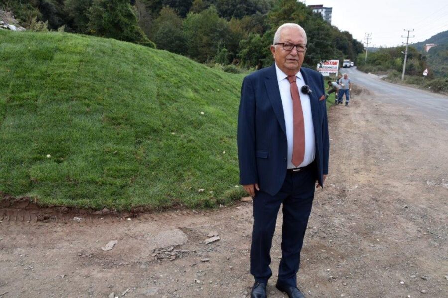 KIRMACI’DAKİ ESKİ ÇÖPLÜK ALANI GÜZELLEŞTİRİLİYOR