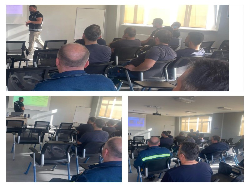 Ereğli Emniyeti Tat Metalde Narko haber broşürleri dağıttı.