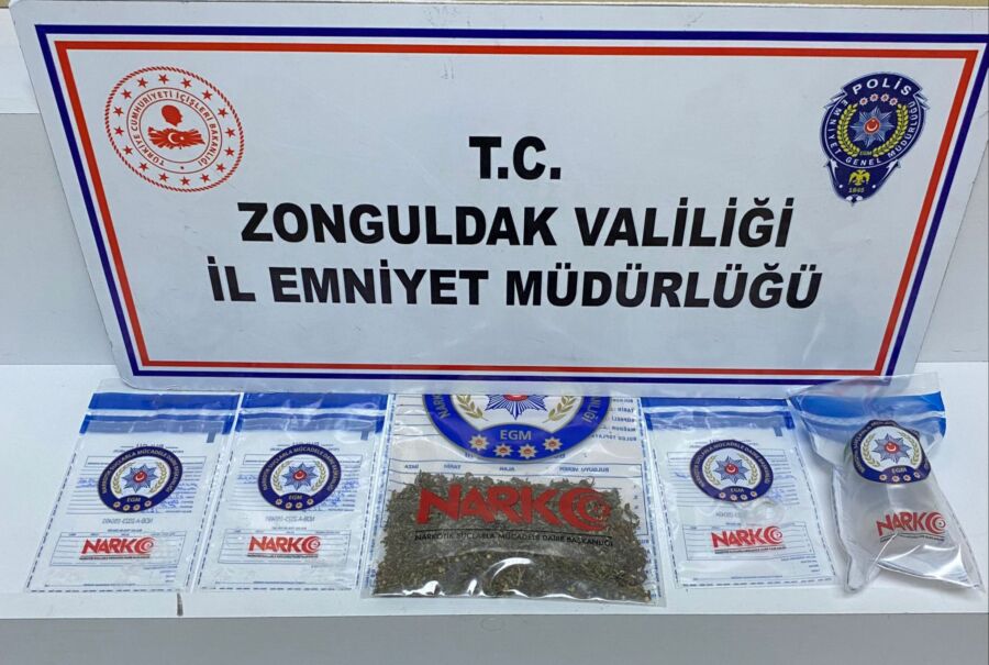Ereğli’de uyuşturucu.