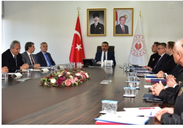 Valimiz Osman Hacıbektaşoğlu başkanlığında huzur ve güven uygulaması