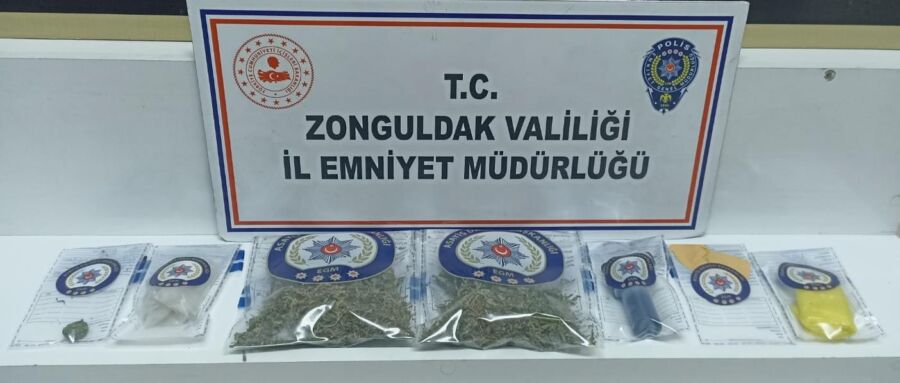 Zonguldak İl ve ilçelerde uyuşturucuya geçit yok.