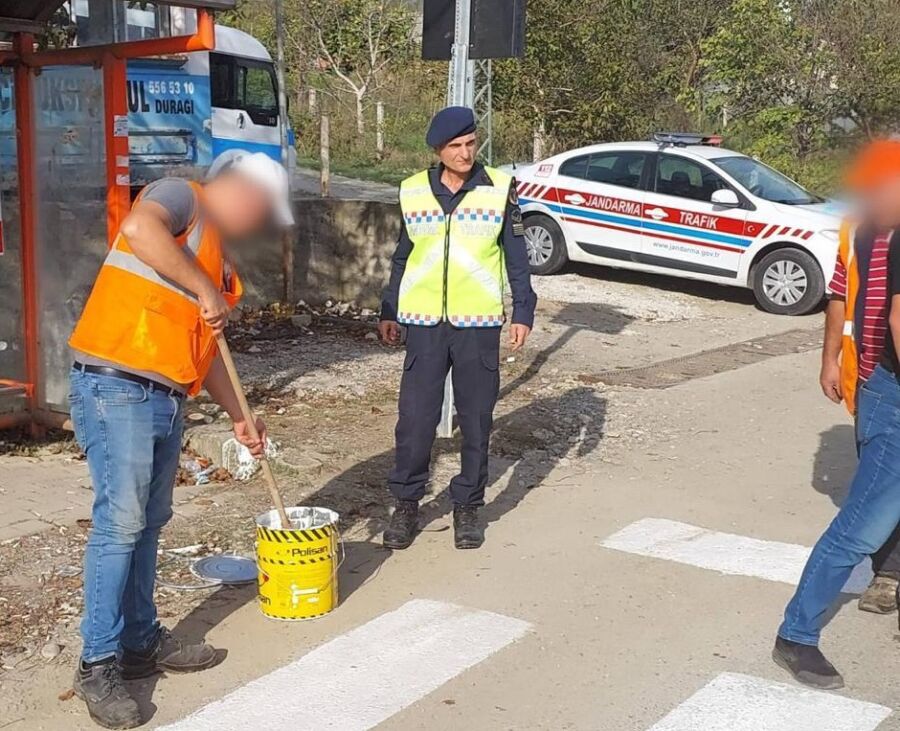 Jandarmanın duyarlılığı